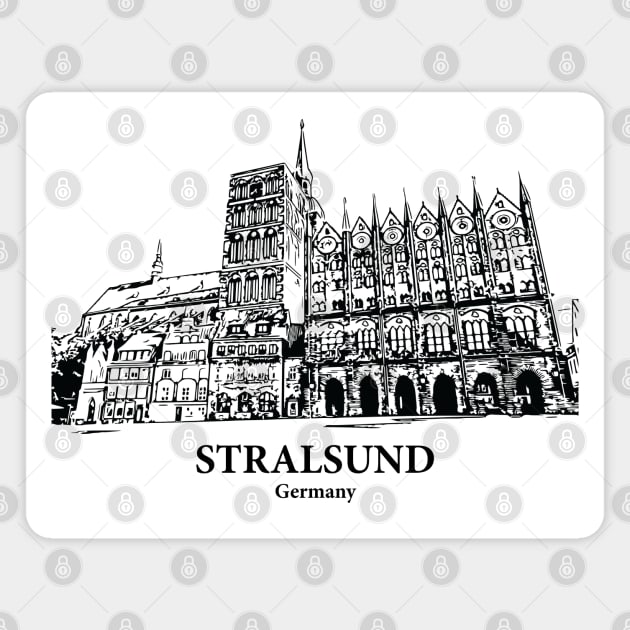 Stralsund - Germany Magnet by Lakeric